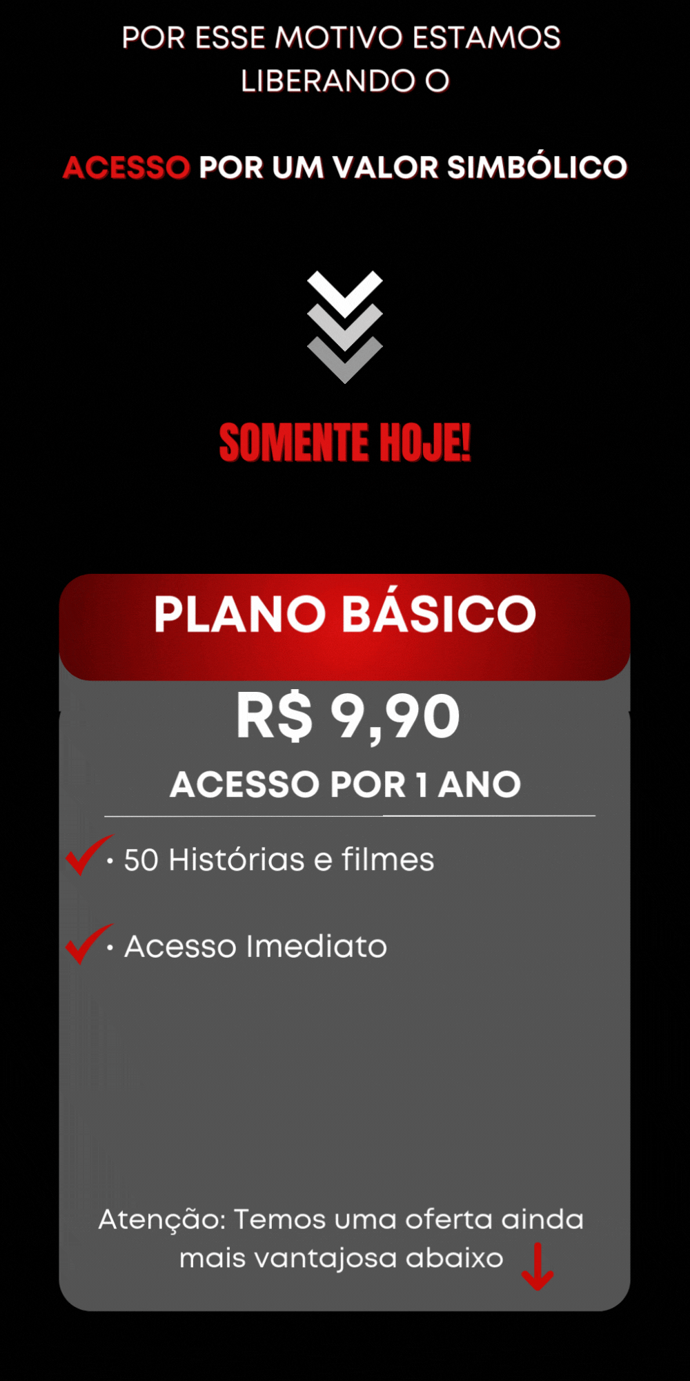 Plano Básico - R$ 9,90 - Somente Hoje!